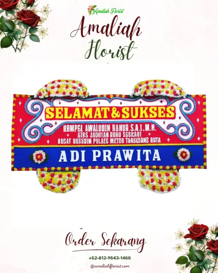 Papan Bunga Ucapan Selamat Singaraja